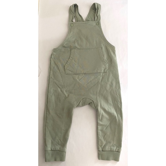 H&M Other - H&M Baby/Toddler Light Green Cotton Overalls - Size 1/12-2 Years